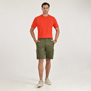 Bermuda cargo Yale Regular Fit 8008 Verde Olivo