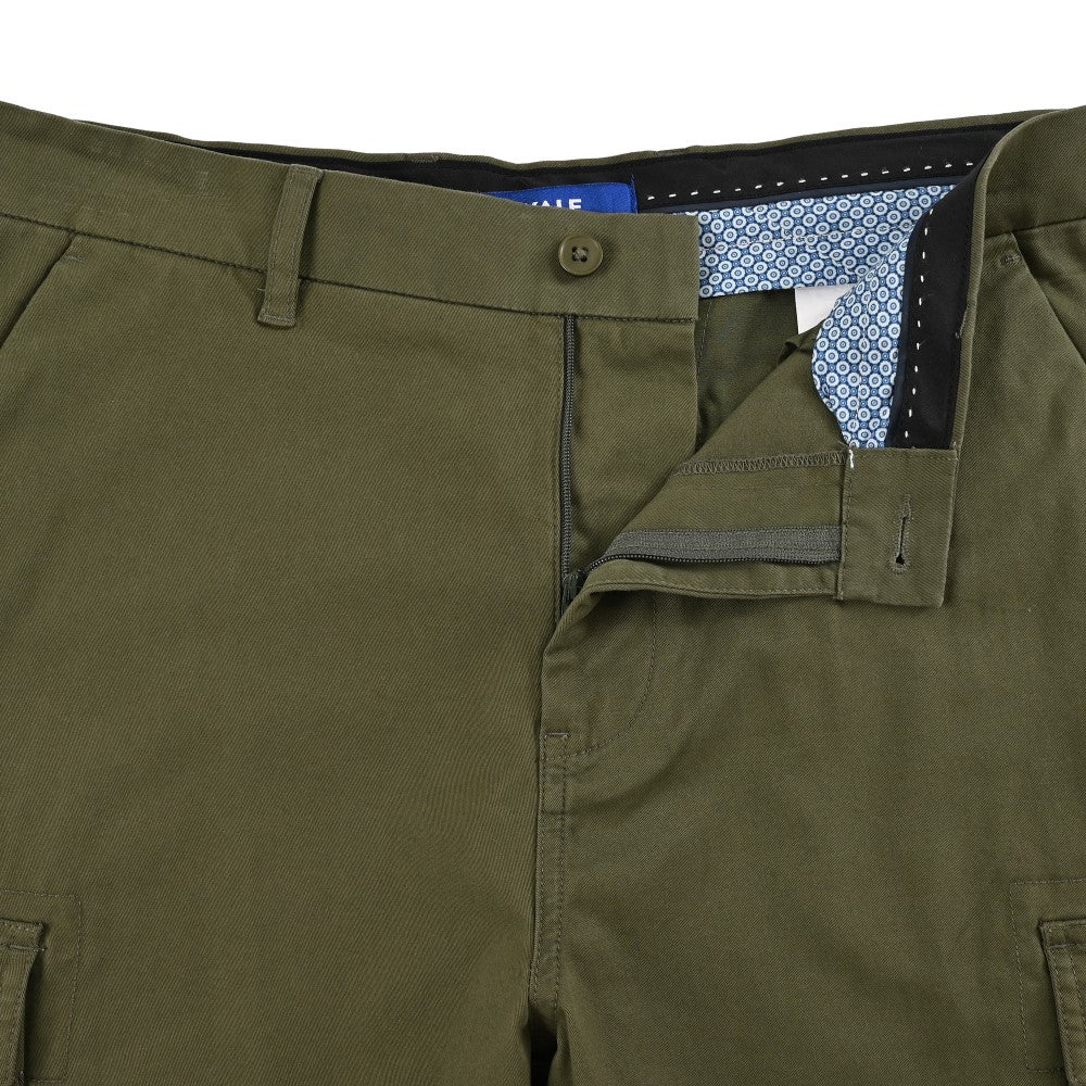 Bermuda cargo Yale Regular Fit 8008 Verde Olivo