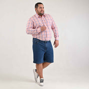 Bermuda vaquera Yale Regular  fit 2944 Azul Petroleo