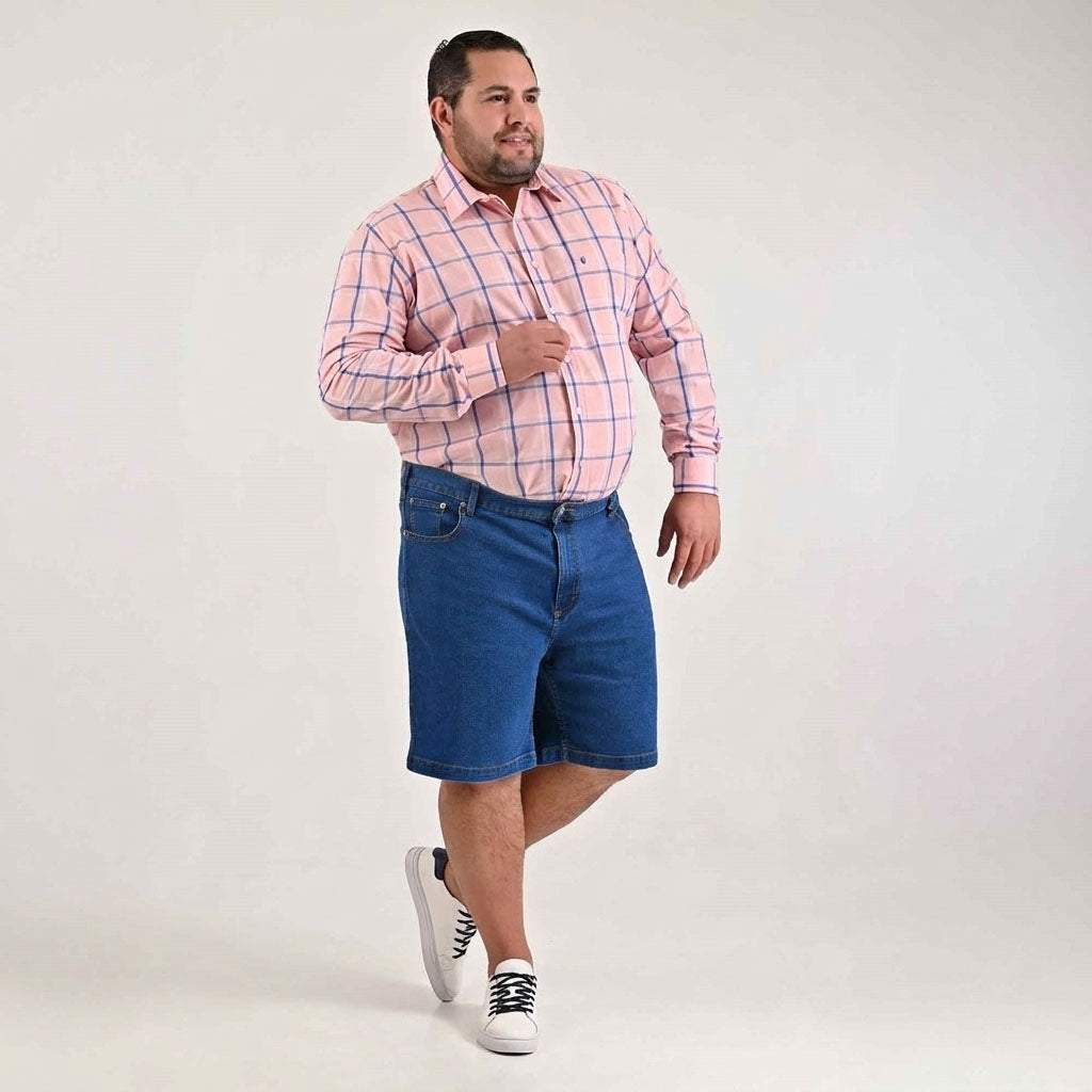 Bermuda vaquera Yale Regular  fit 2944 Azul