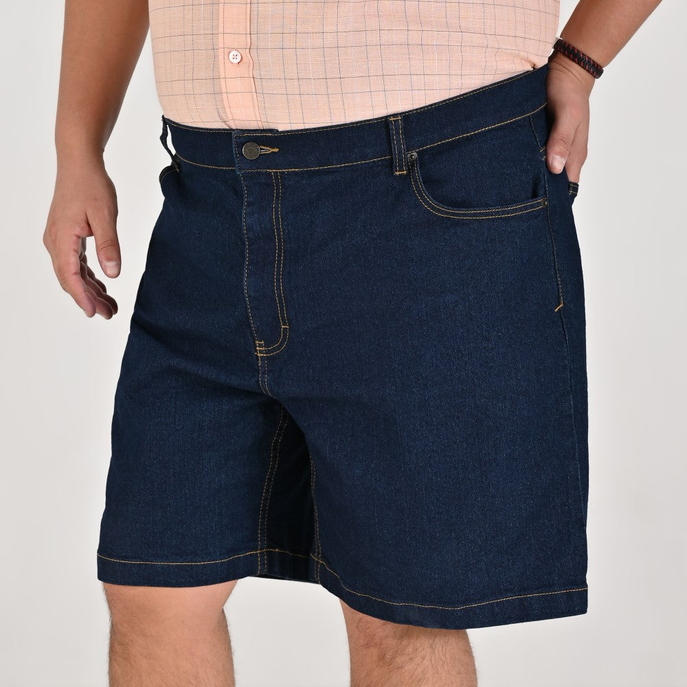 Bermuda vaquera Yale Regular  fit 2944 Azul marino