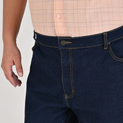 Bermuda vaquera Yale Regular  fit 2944 Azul marino
