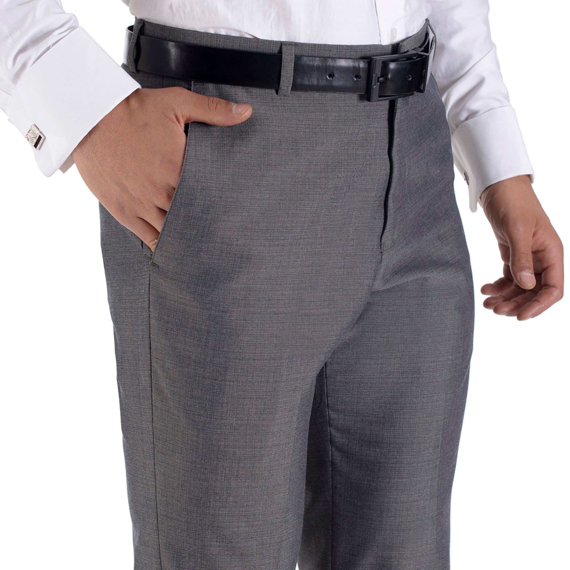 Pantalón de Vestir Yale Sin Pinzas Regular Fit 0451