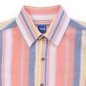 Camisa Yale Boys Manga Corta Regular Fit 4660 Salmón