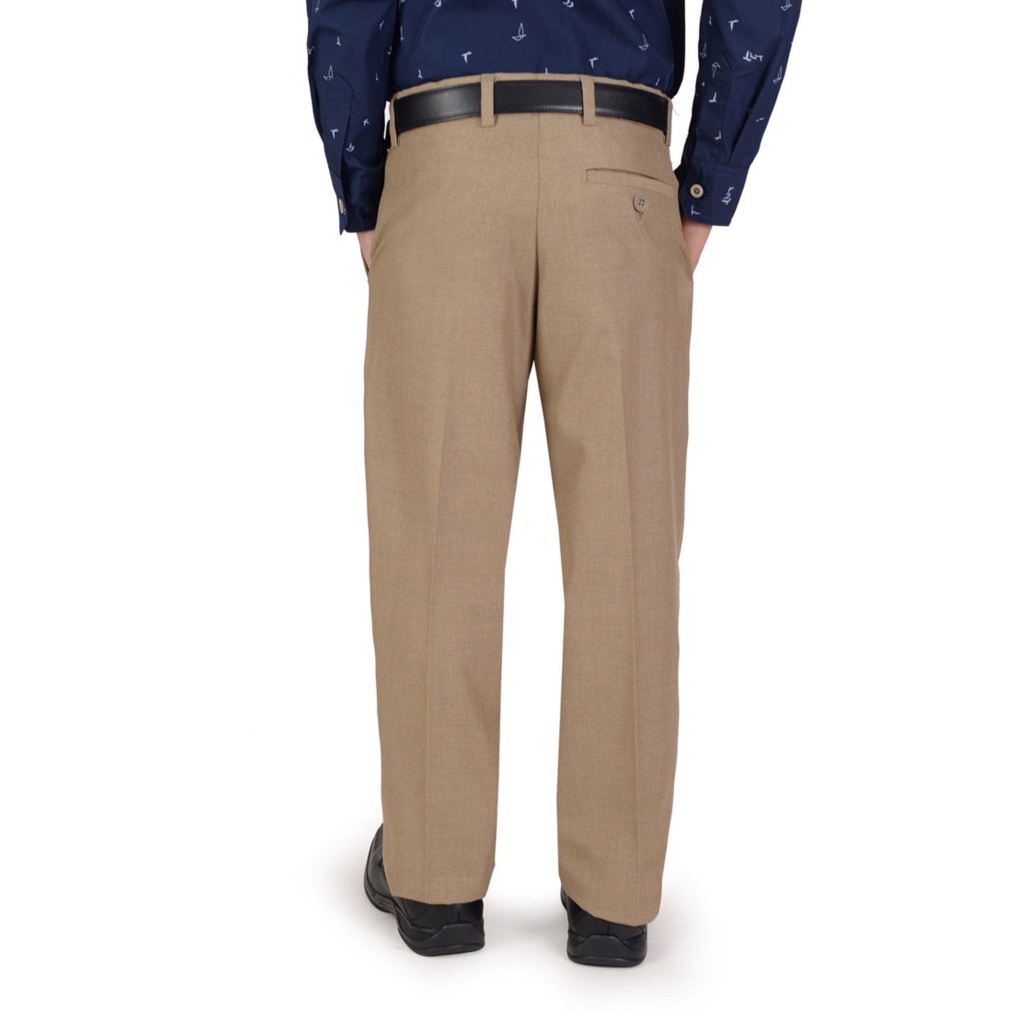 Pantalón de Vestir Yale Boys Sin Pinzas 1768