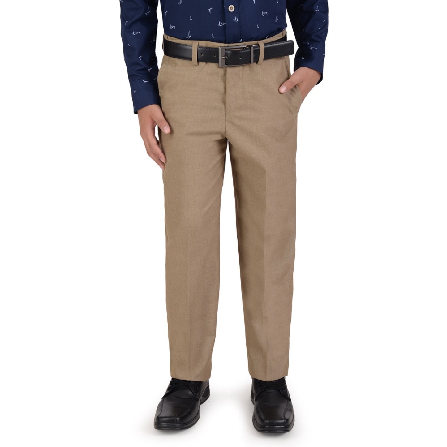 Pantalón de Vestir Yale Boys Sin Pinzas 1768