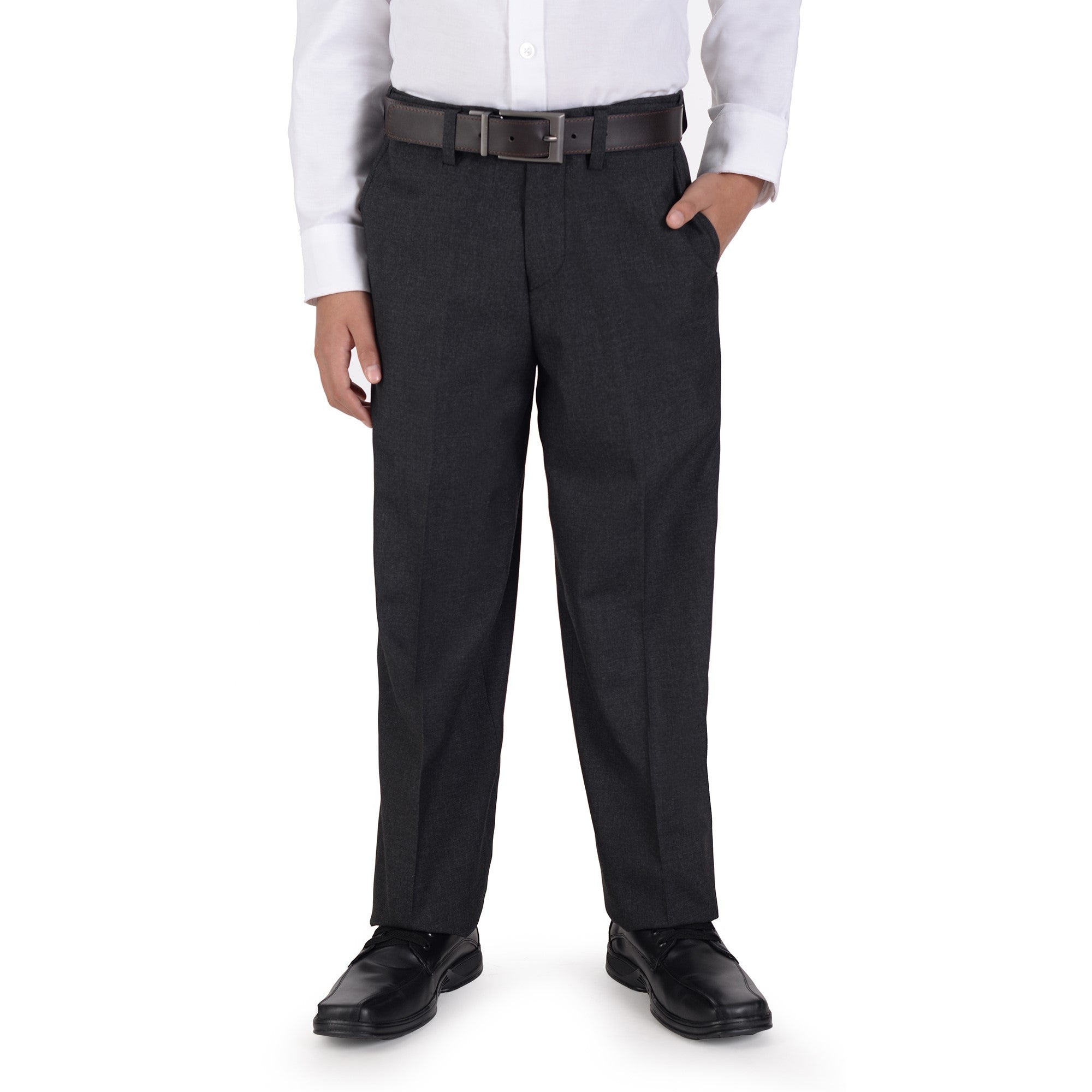 Pantalón de Vestir Yale Boys Sin Pinzas 1768