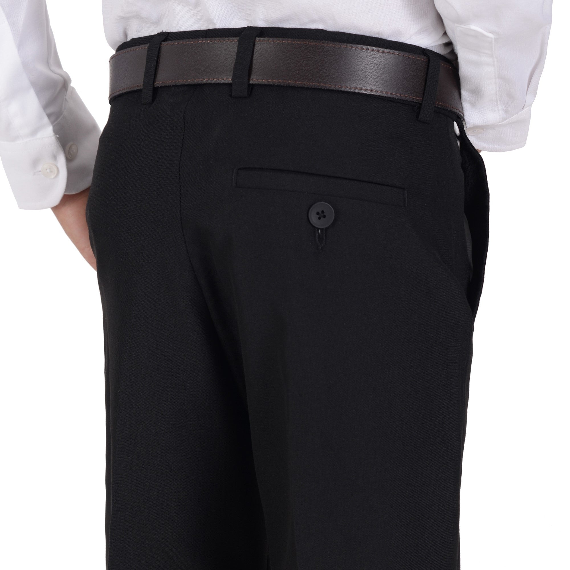 Pantalón de Vestir Yale Boys Sin Pinzas 1768