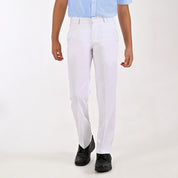 Pantalón de Vestir Yale Boys Slim Fit 0342 Blanco