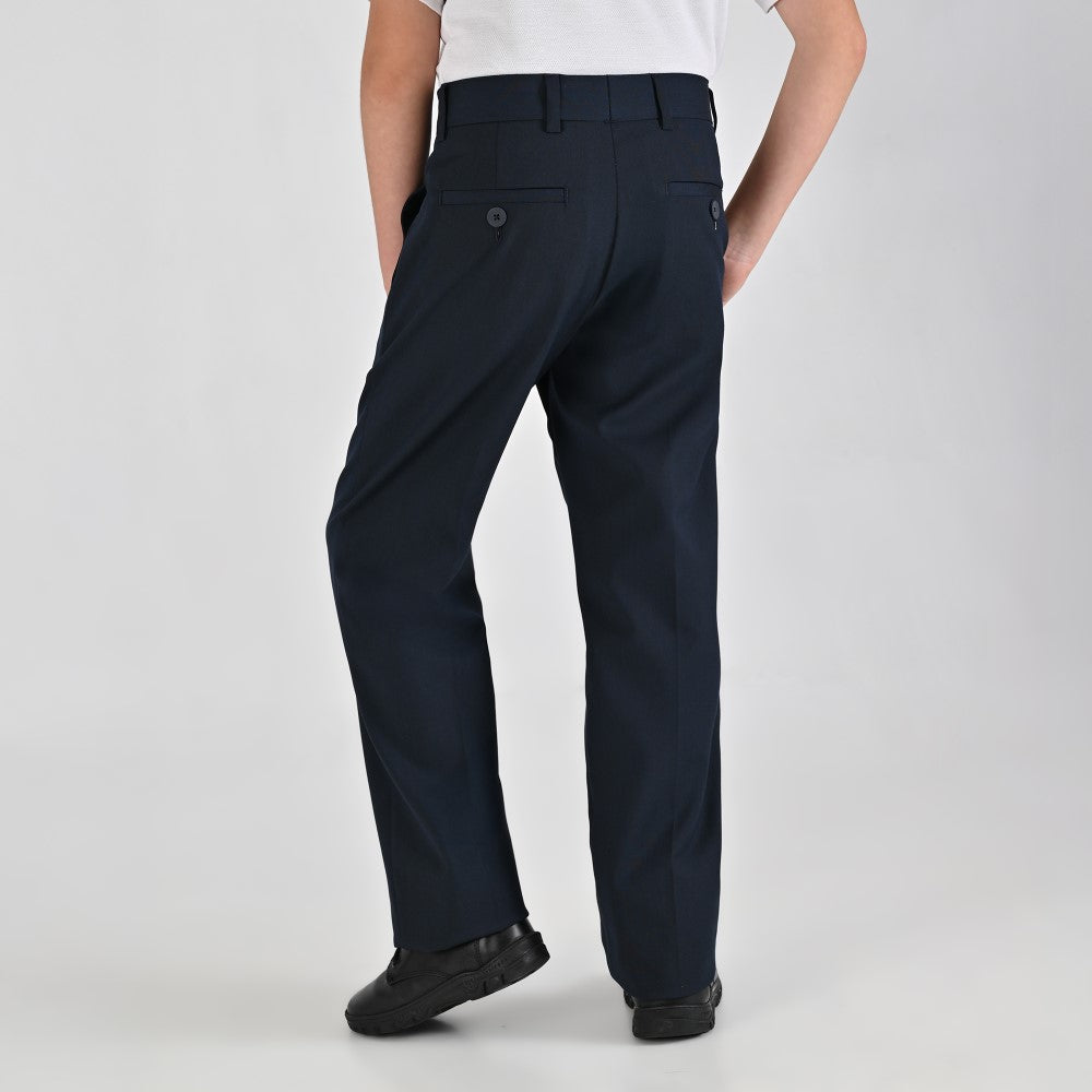 Pantalón de Vestir Yale Boys Slim Fit 0342 Marino