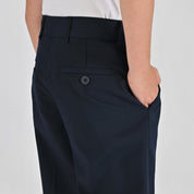 Pantalón de Vestir Yale Boys Slim Fit 0342 Marino