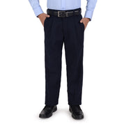 Pantalón  Medio Resorte Yale Boys  Con Pinzas 0460