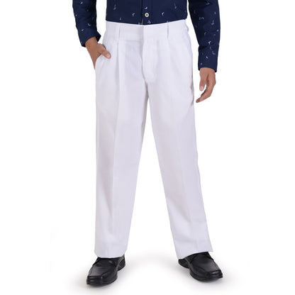 Pantalon Medio Resorte Yale Boys (Boxer) Con Pinzas 0460