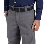 Pantalón  Medio Resorte Yale Boys Con Pinzas 0320