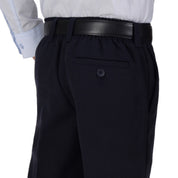 Pantalón  Medio Resorte Yale Boys Con Pinzas 0320