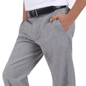 Pantalón  Medio Resorte Yale Boys Con Pinzas 0320