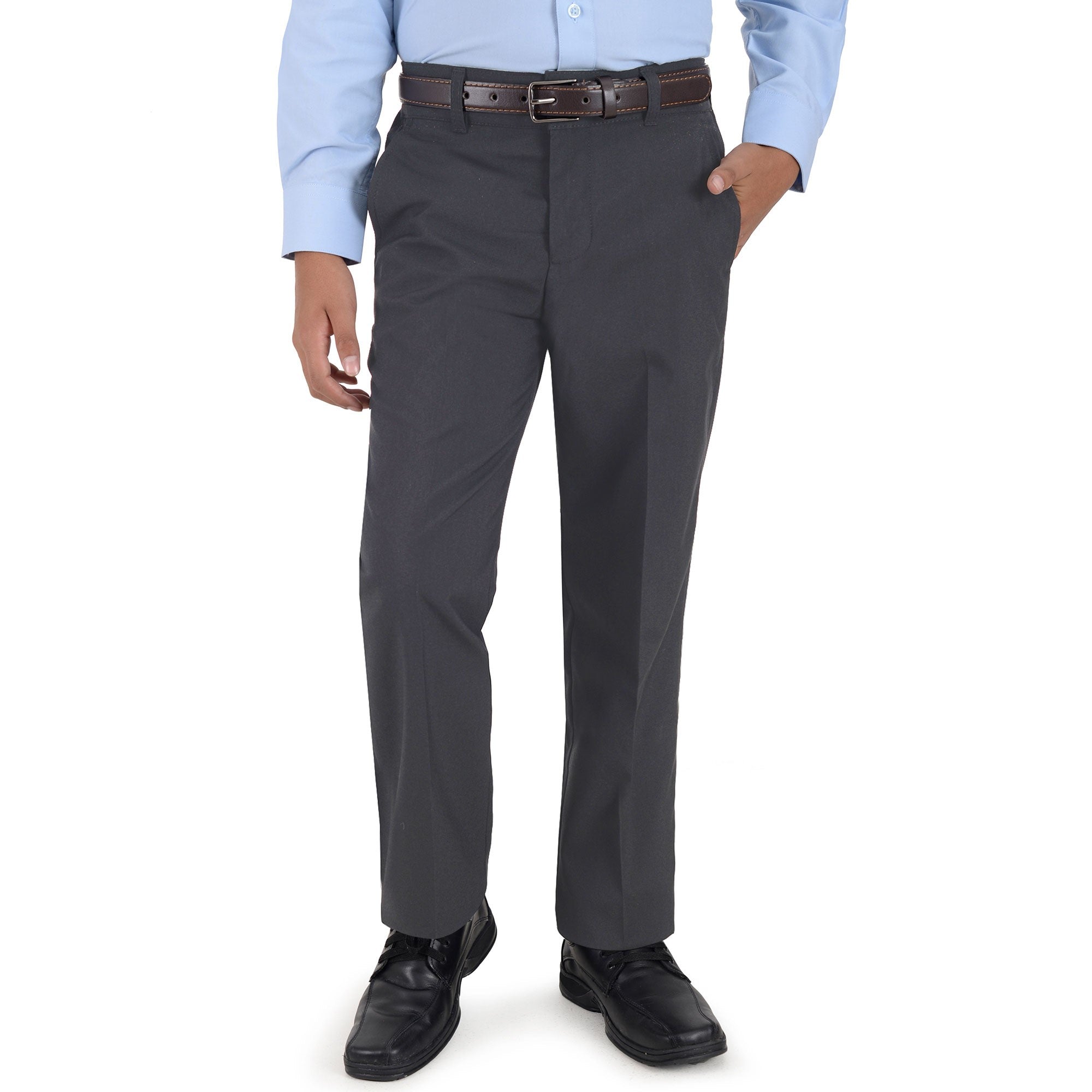 Pantalón  Medio Resorte Yale Boys Sin Pinzas 0342