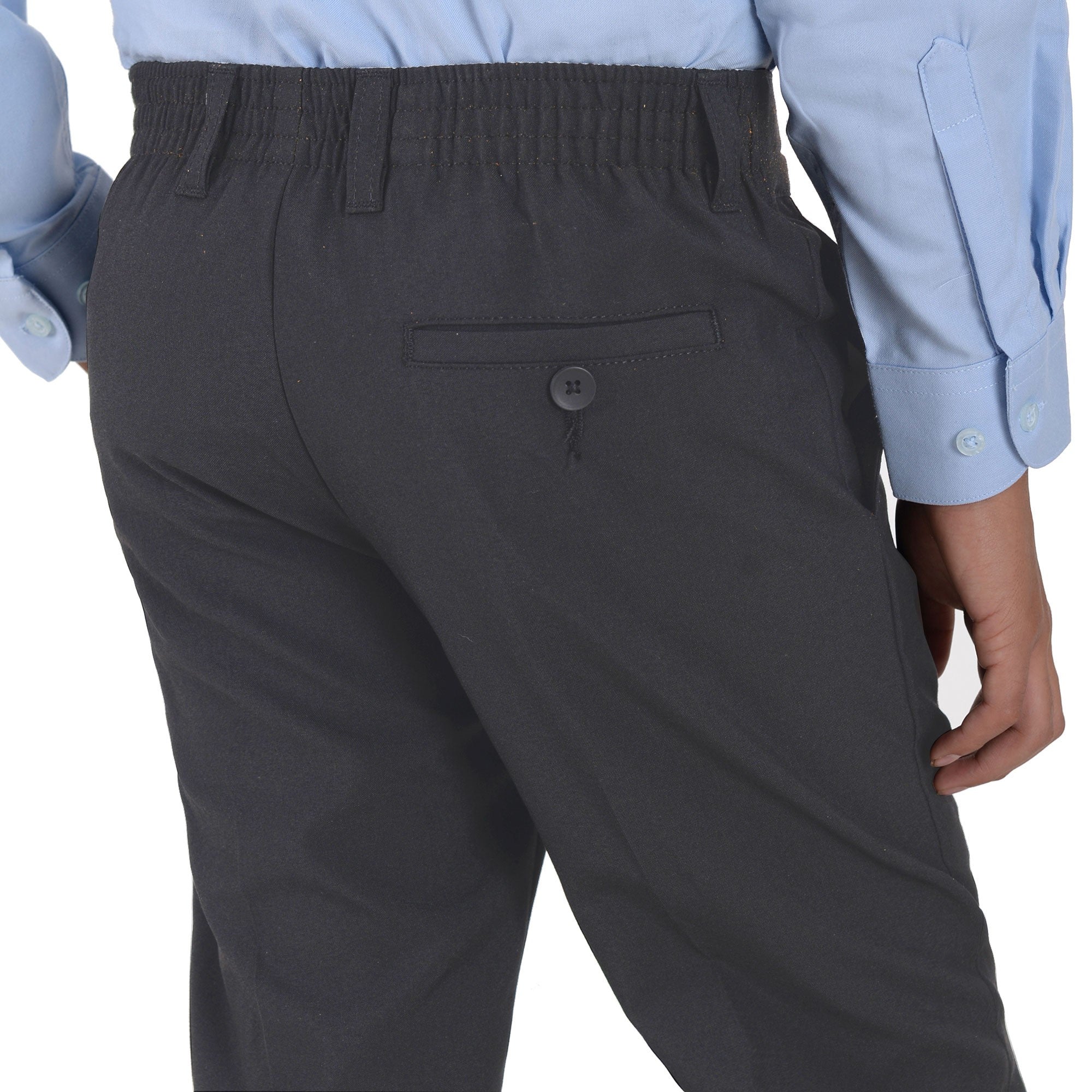 Pantalón  Medio Resorte Yale Boys Sin Pinzas 0342