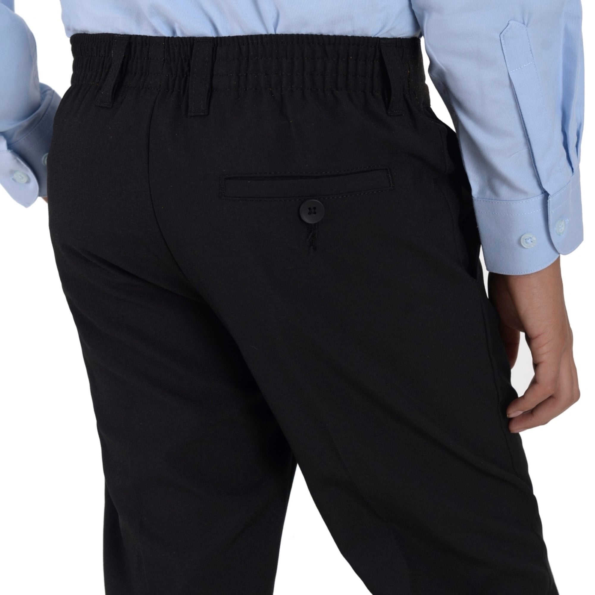 Pantalón  Medio Resorte Yale Boys Sin Pinzas 0342