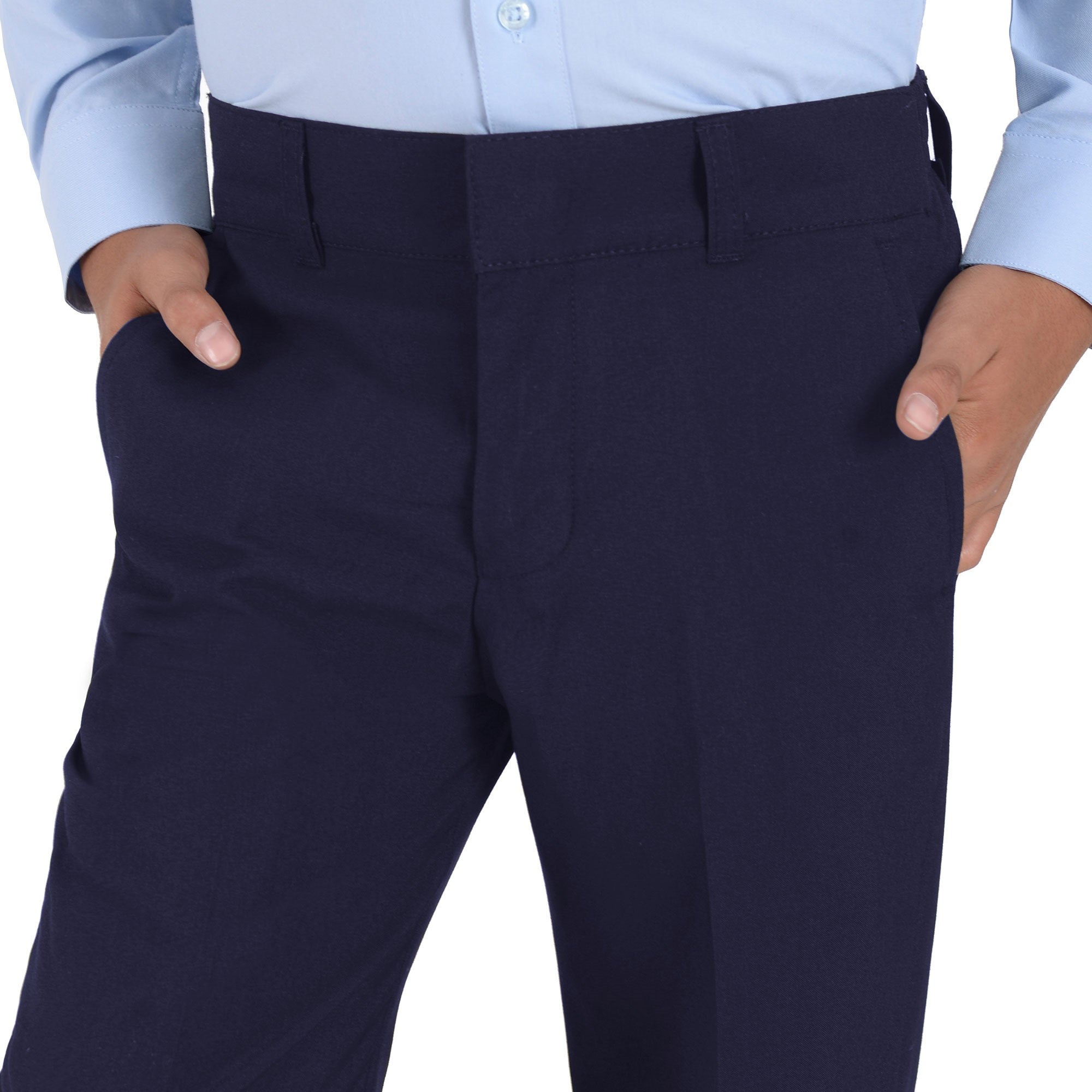 Pantalón  Medio Resorte Yale Boys Sin Pinzas 0342