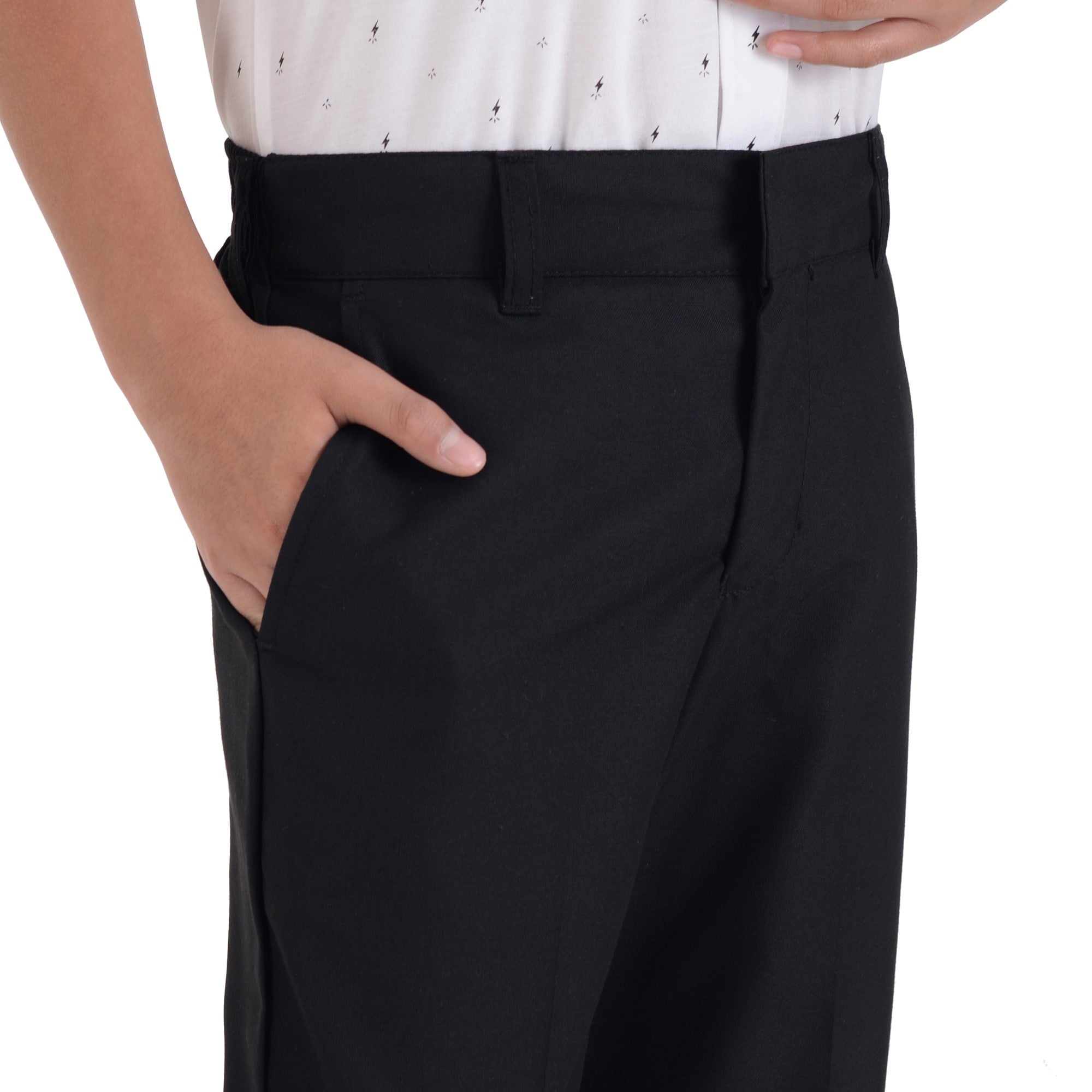 Pantalón  Medio Resorte Yale Boys Sin Pinzas 1768