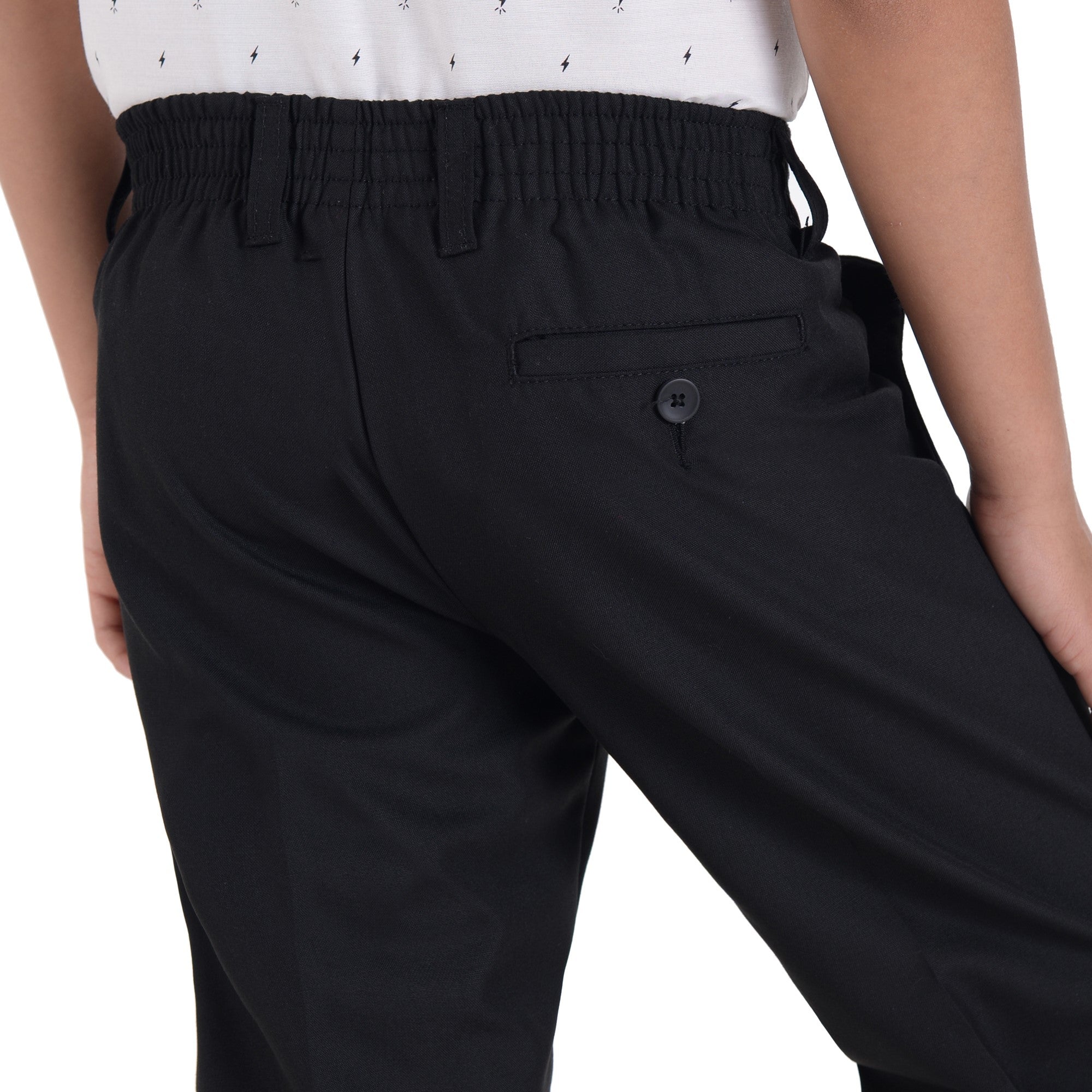 Pantalón  Medio Resorte Yale Boys Sin Pinzas 1768