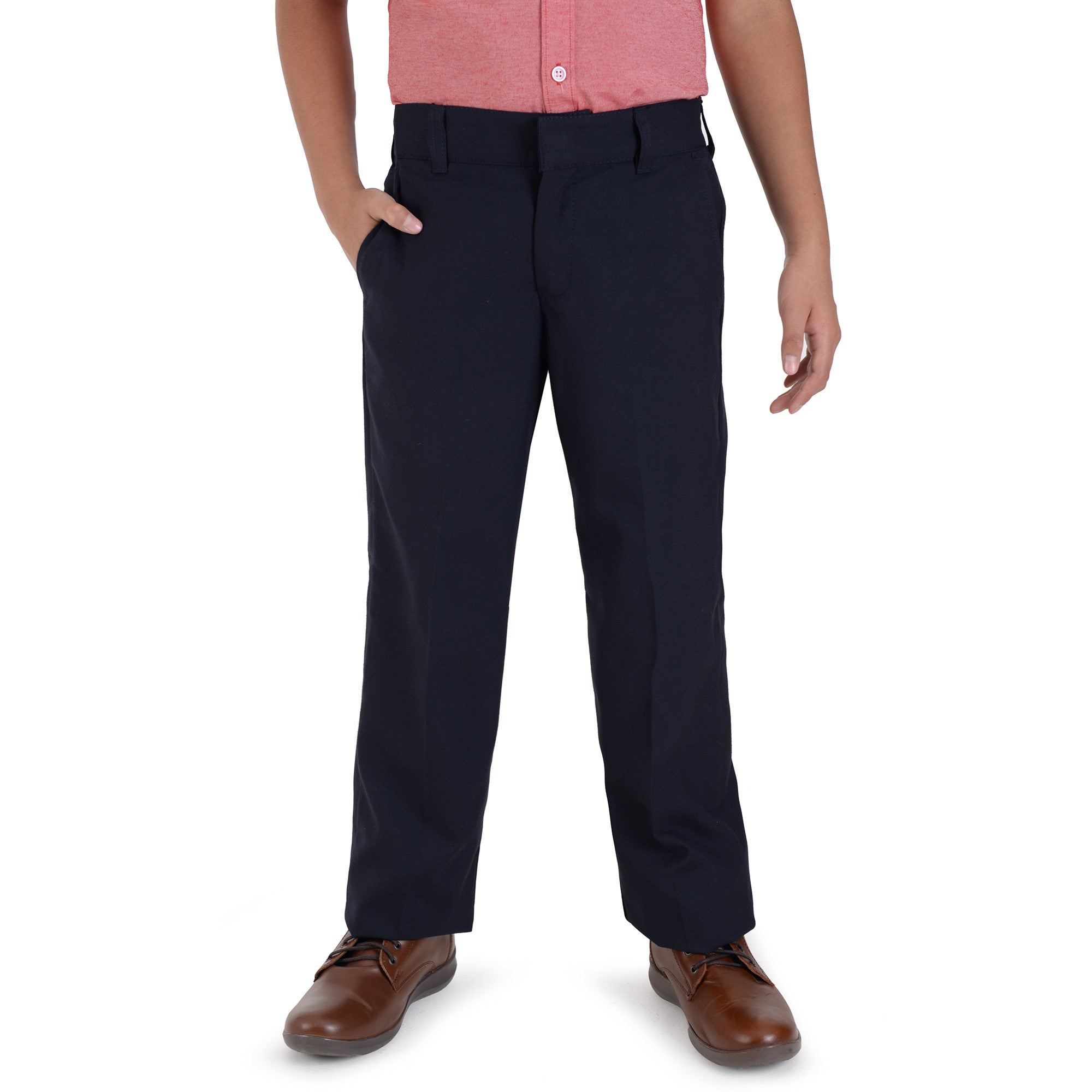 Pantalón  Medio Resorte Yale Boys Sin Pinzas 1768