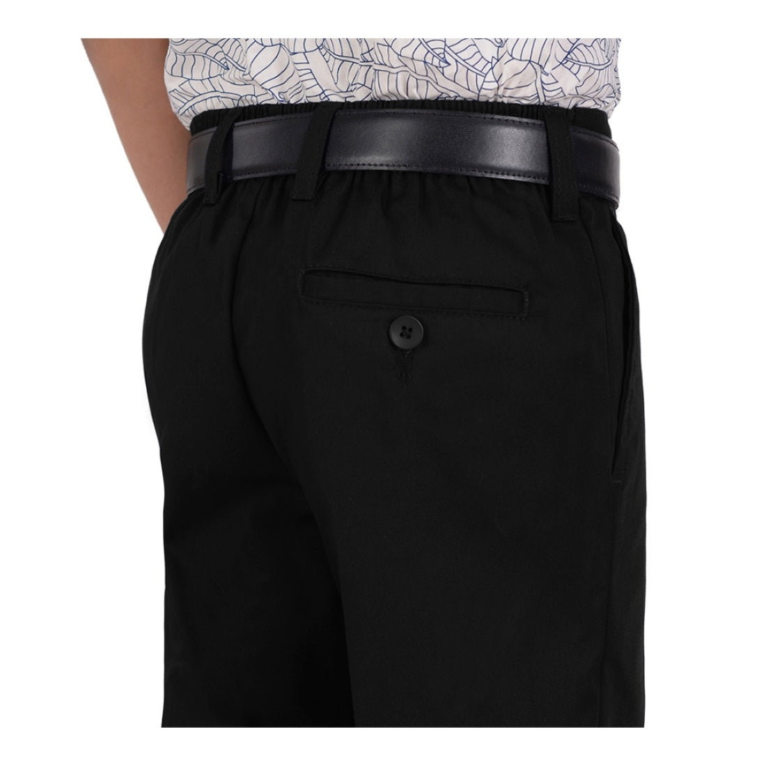 Pantalón  Medio Resorte Yale Boys  Sin Pinzas 4189