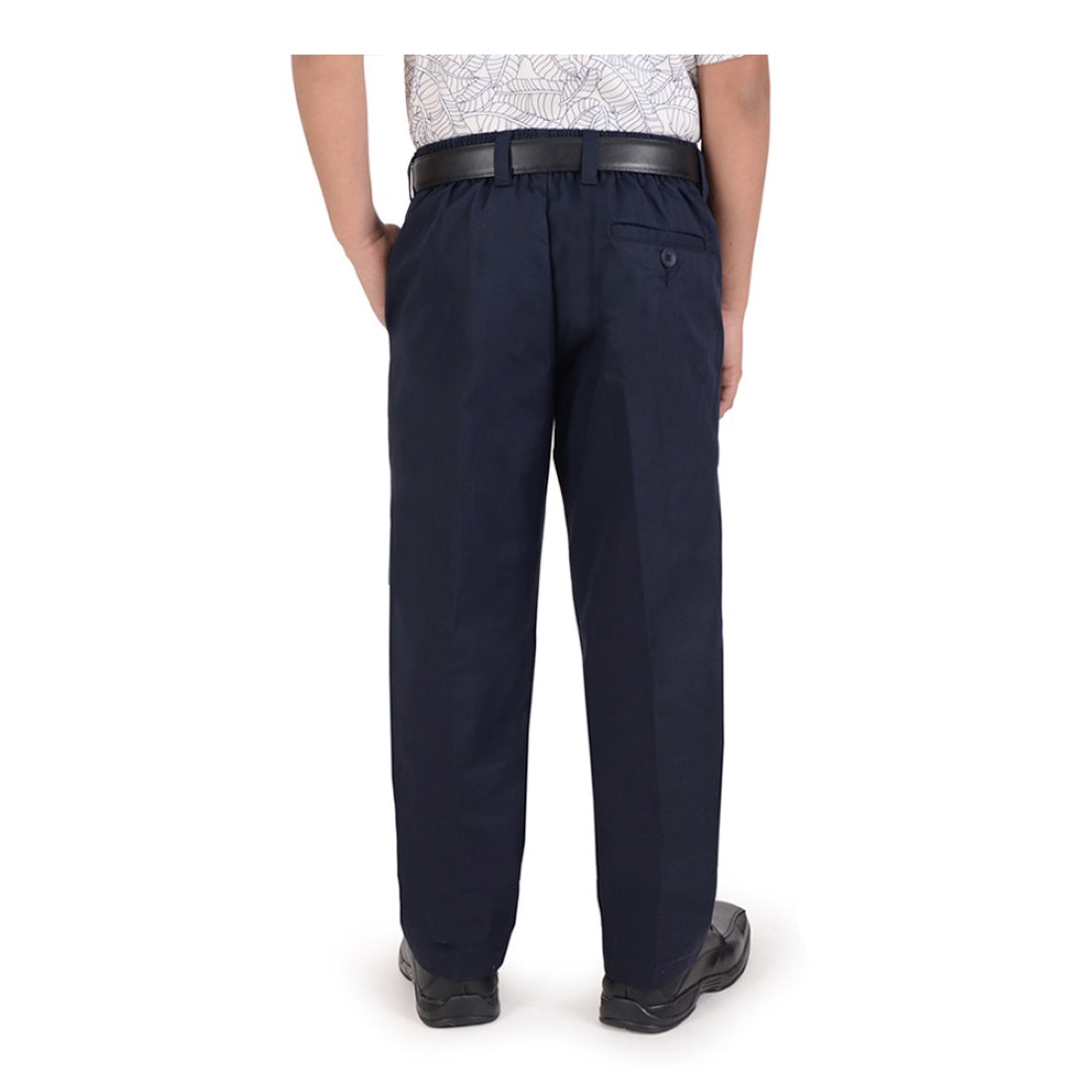 Pantalón  Medio Resorte Yale Boys  Sin Pinzas 4189