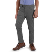 Pantalón de Mezclilla Yale Boys Gabardina 0995 Gris