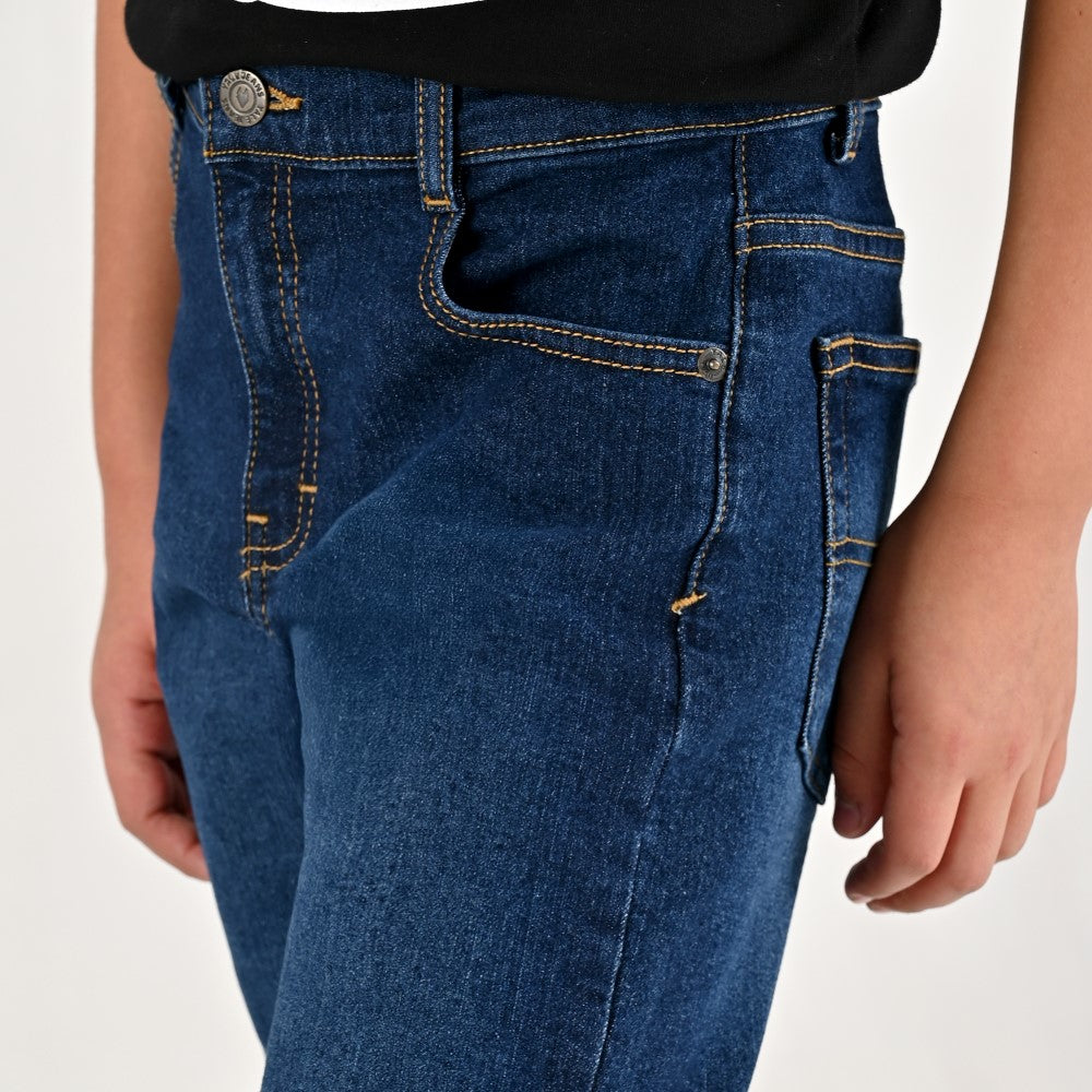 Jeans Yale Boys Slim Fit 2944 Azul Zafiro