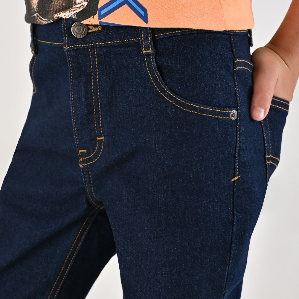 Jeans Yale Boys Slim Fit 2944 Azul marino
