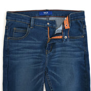 Jeans Yale Boys Slim Fit 2059 Azul Petroleo