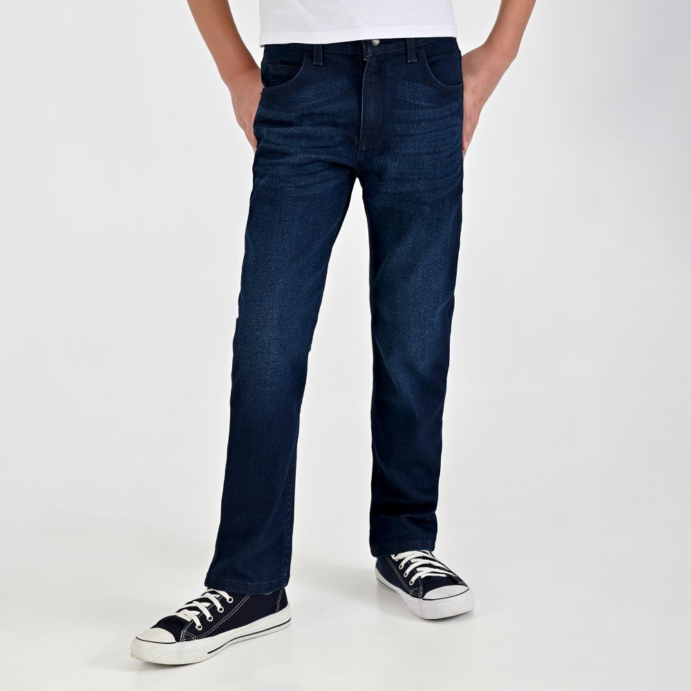 Jeans Yale Boys Slim Fit 2091 Azul Marino