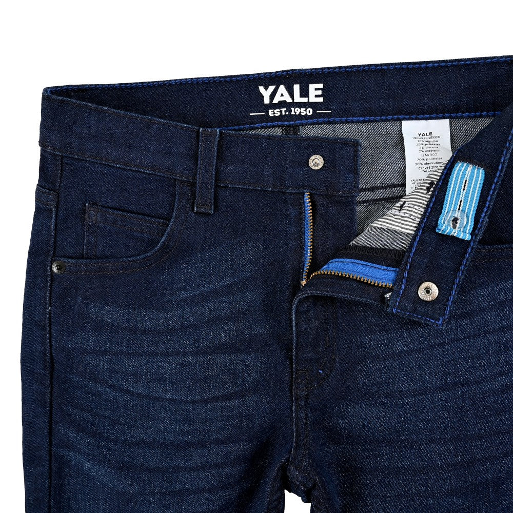 Jeans Yale Boys Slim Fit 2091 Azul Marino