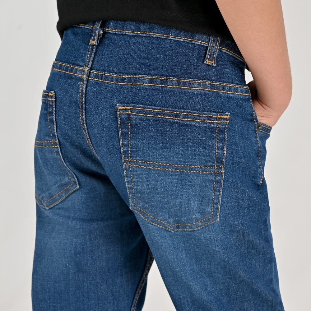 Jeans Yale Boys Slim Fit 7803 Azul Zafiro