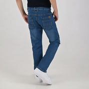 Pantalón de Gabardina Yale Boys Slim Fit 5 bolsas 2046 Azul Petróleo
