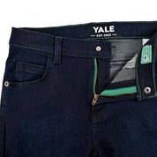 Pantalón de Gabardina Yale Boys Slim Fit 5 bolsas 2046 Azul Marino