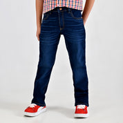 Jeans Yale Boys Slim Fit 2343 Azul marino