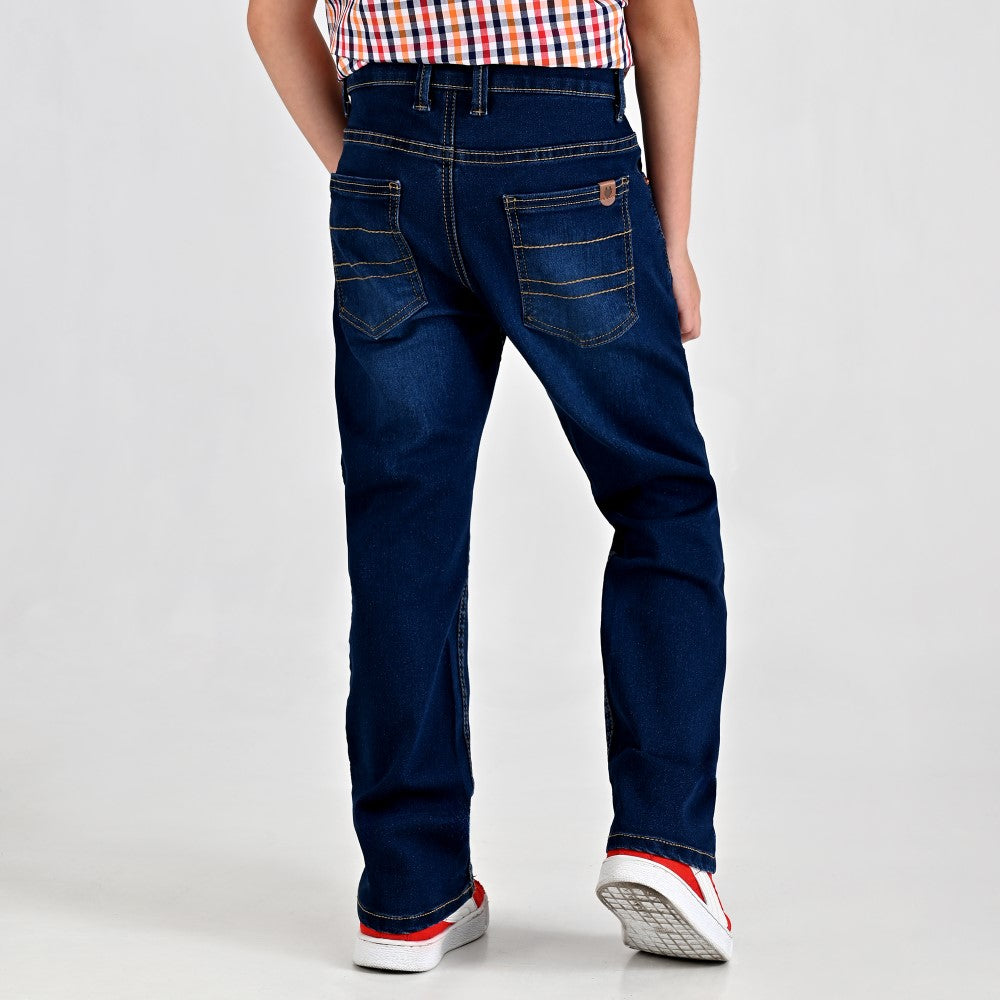 Jeans Yale Boys Slim Fit 2343 Azul marino