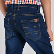 Jeans Yale Boys Slim Fit 2343 Azul marino