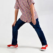 Jeans Yale Boys Slim Fit 2343 Azul marino