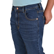 Pantalón de Mezclilla Boys Yale Fit 3641 Azul Plumbago