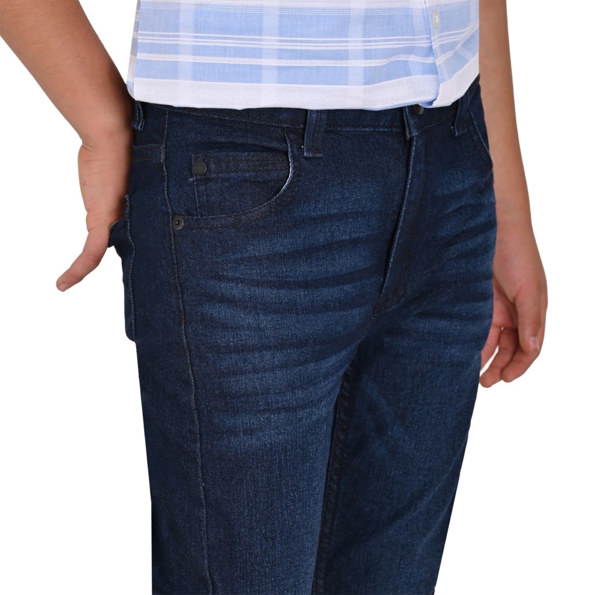 Pantalón de Mezclilla Boys Yale Fit 3641 Azul Zafiro