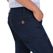 Pantalón de Mezclilla Boys Yale Fit 3641 Azul Zafiro