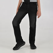 Pantalón de Gabardina Yale Boys Slim Fit 5 bolsas 2944 Negro