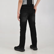 Pantalón de Gabardina Yale Boys Slim Fit 5 bolsas 2944 Negro