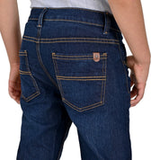 Pantalón de Mezclilla Yale Slim Boys Fit 3643 Marino