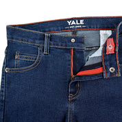 Pantalón de Gabardina Yale Boys Slim Fit 5 bolsas 2091 Azul Zafiro