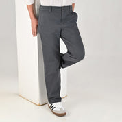 Pantalon casual Yale Boys Slim Fit 0865 Gris Oxford